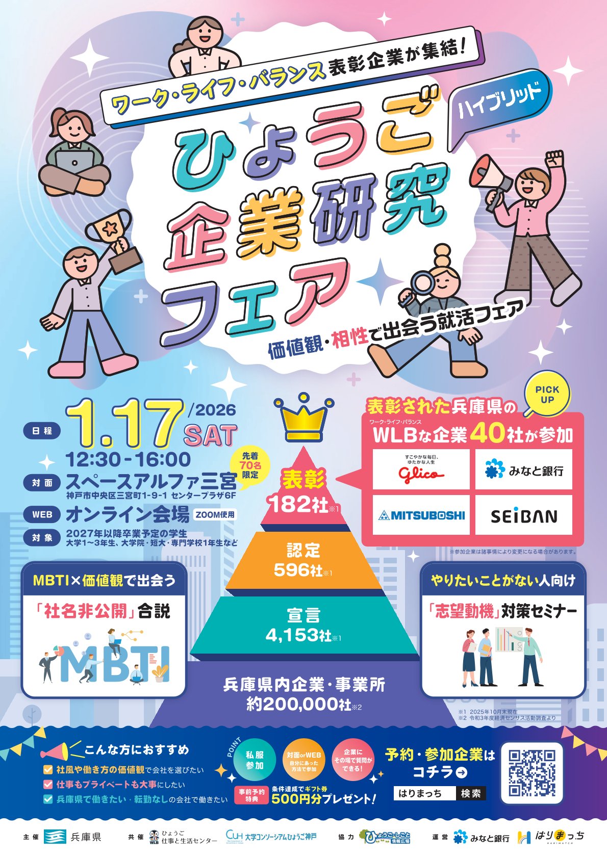 【27卒以降対象】〈兵庫〉企業研究フェア